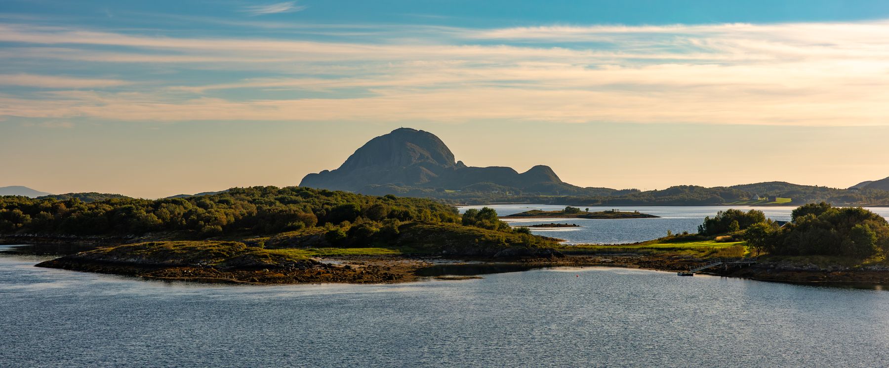 Torghatten on Island of Torget 3 (Extreme Wide)
